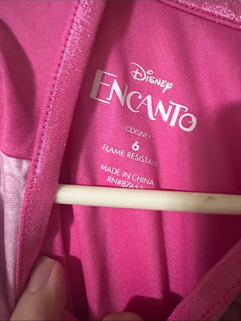 Girls' Pink Flutter-Sleeve Character Pajama Nightgown - Picture 2 of 4